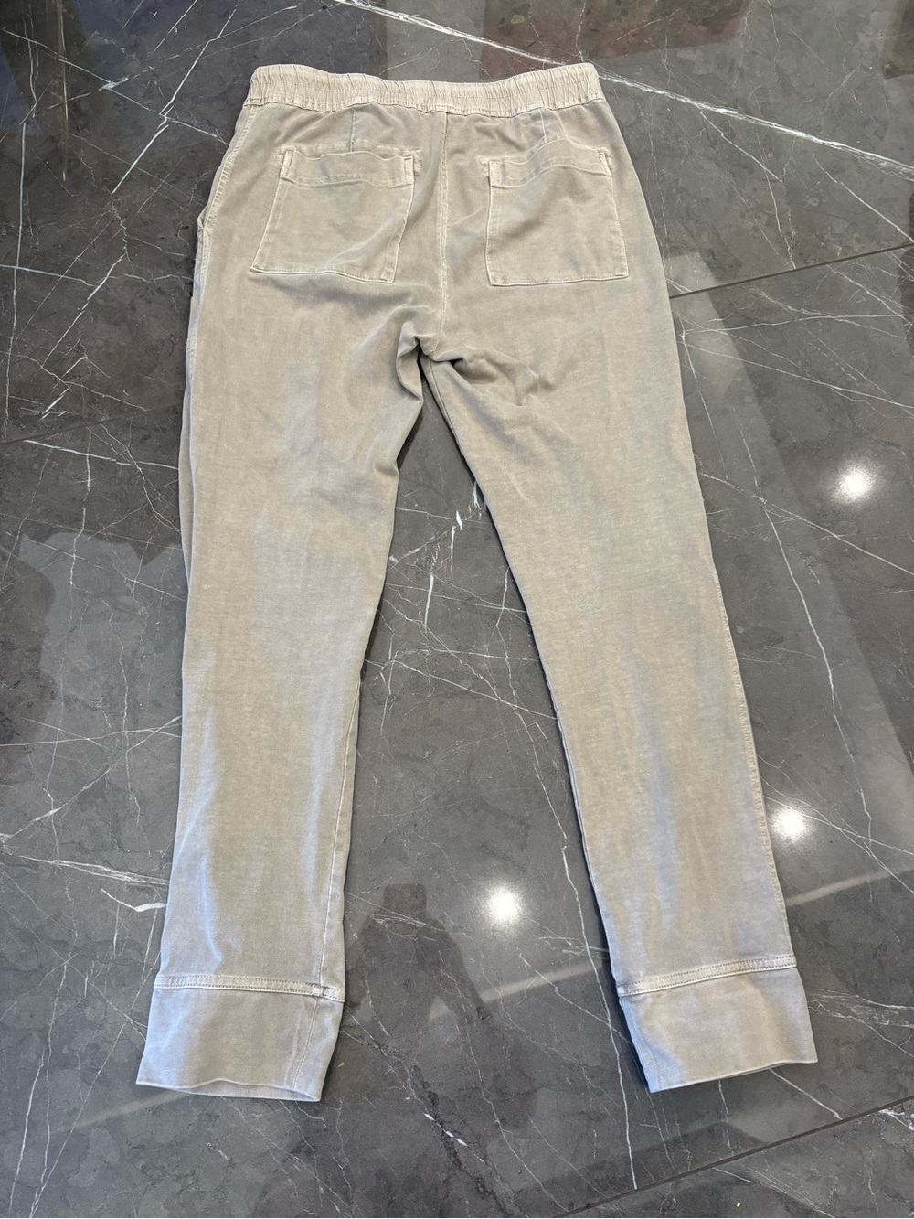 James Perse Faded Colours Drawstring Tencel  Cotton Jersey Sweatpants Size 1 S